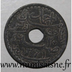 TUNESIEN - KM 268 - 20 CENTIMES 1942 - Ahmad Pascha - Französisches Protektorat