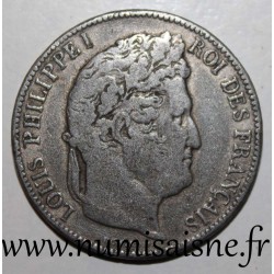 FRANKREICH - KM 749 - 5 FRANCS 1843 W - Lille - TYP LOUIS PHILIPPE 1er - FÄLSCHUNG IN ZIN