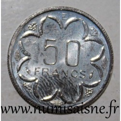 AFRIQUE CENTRALE - CAMEROUN - KM 11 - 50 FRANCS 1986 E - ELANDS DE DERBY