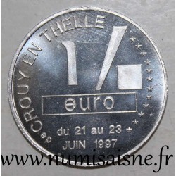 60 - OISE - CROUY EN THELLE - EURO DES VILLES - 1 EURO 1997