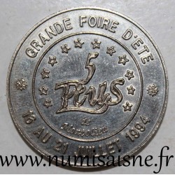 FRANKREICH - Komitat 11 - MONTOLIEU - EURO DER STÄDTE - 5 ECUS 1994