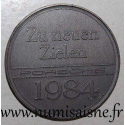 ALLEMAGNE - MÉDAILLE - PORCHE 956 - VERS DE NOUVEAUX OBJECTIFS - 1984