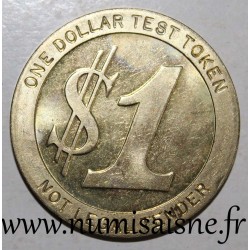 VEREINIGTE STAATEN - MEDAILLE - 1 DOLLAR TEST TOKEN - OSBORNE COINAGE CO.