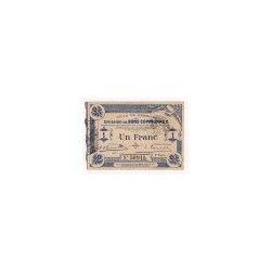 County 59 - CAMBRAI - 1 FRANC VOUCHER - 30/10/1914