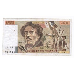 FAY 69/06 - 100 FRANCS DELACROIX - 1982 - PICK 154