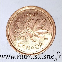 CANADA - KM 289 - 1 CENT 2001