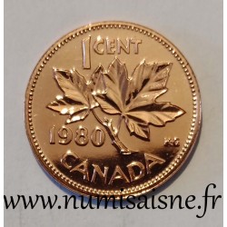 CANADA - KM 127 - 1 CENT 1980