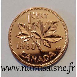 KANADA - KM 127 - 1 CENT 1980