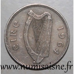 IRELAND - KM 14a - 1 SHILLING 1964 - Bull