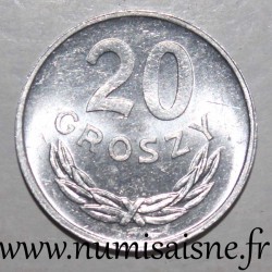 POLAND - Y a47 - 20 GROSZY 1981