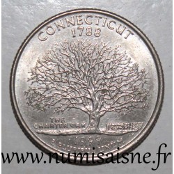 UNITED STATES - KM 297 - 1/4 DOLLAR 1999 D - Denver - CONNECTICUT