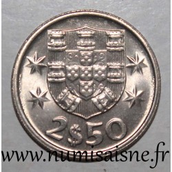 PORTUGAL - KM 590 - 2,50 ESCUDOS 1985 - BOOT