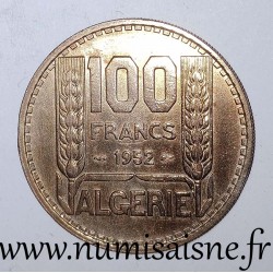 ALGERIA - KM 93 - 100 FRANCS 1952