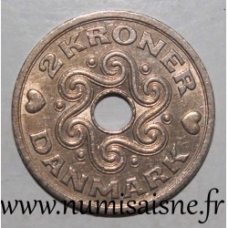 DANEMARK - KM 874 - 2 KRONER 1992