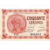 75 - PARIS - 50 CENTIMES - 10/03/1920 - CHAMBRE DE COMMERCE DE PARIS