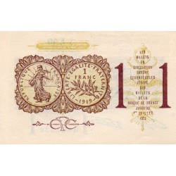 75 - PARIS - 1 FRANC - 10/03/1920 - CHAMBER OF COMMERCE