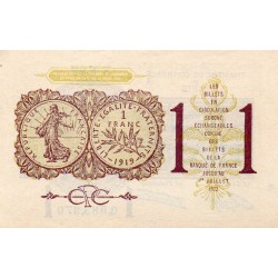 75 - PARIS - 1 FRANC - 10/03/1920 - HANDELSKAMMER