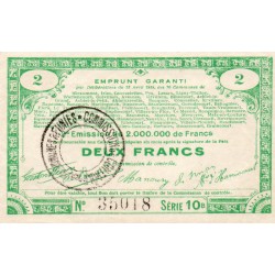 80 - MIRAUMONT - 2 FRANCS - 23/04/1916