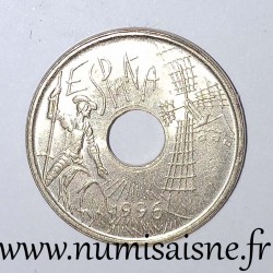 ESPAGNE - KM 962 - 25 PESETAS 1996 - Castilla-La Mancha