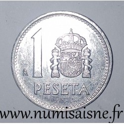 SPAIN - KM 821 - 1 PESETA 1987 - Juan Carlos I