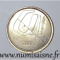 ESPAGNE - KM 833 - 5 PESETAS 2000 - Juan Carlos I