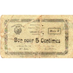 COUNTY 81 - ALBI - 5 CENTIMES - 1916