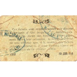 81 - ALBI - 5 CENTIMES - 1916