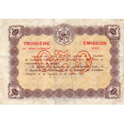 COUNTY 84 - AVIGNON - 50 CENTIMES - 1922