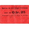 85 - MONTAIGU - BON DE 25 CENTIMES