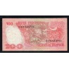 INDONESIEN - PICK 116 - 100 RUPIAH 1977 - NASHORN