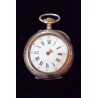 SILVER ADOLESCENT POCKET WATCH WITH CLASSIC WINDER