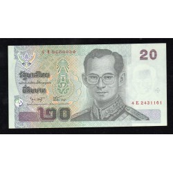 THAILAND - PICK 109 - 20 BAHT - Undatiert (2003) - SIGN 75