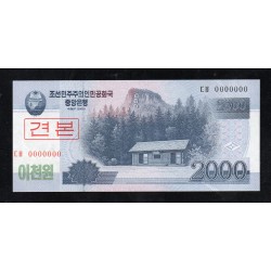 NORTH COREA - PICK 65 a - 2 000 WON - 2008 (2009)