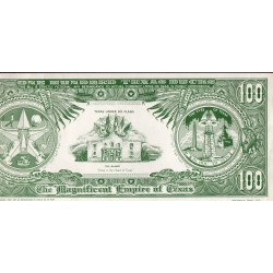 UNITED STATES - 'BLACK GOLD CERTIFICATE' - ONE HUNDRED TEXAS BUCKS