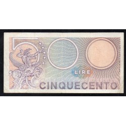 ITALIE - PICK 95 - 500 LIRE - 20/12/1976