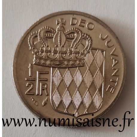 MONACO - KM 145 - 1/2 FRANCS 1978