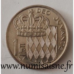 MONACO - KM 140 - 1 FRANC 1976 - RAINIER III