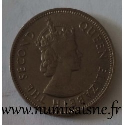 MALAISIE - KM 3 - 20 CENTS 1957