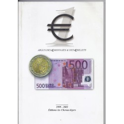 Argus des monnaies et billets en euro - Ed. Les Chevau-légers 2002