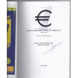 Argus des monnaies et billets en euro - Ed. Les Chevau-légers 2002