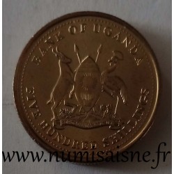 OUGANDA - KM 69 - 500 SHILLINGS 1998 - GRUE COURONNÉE D'AFRIQUE DE L'EST