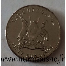 OUGANDA - KM 66 - 50 SHILLINGS 1998 - Antilope