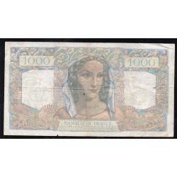 FRANCE - PICK 130 - 1000 FRANCS MINERVE ET HERCULE - 12/07/1945