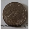 TCHAD - KM 3 - 100 FRANCS 1975 - Gazelles