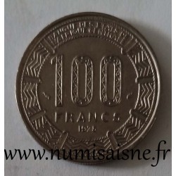 CHAD - KM 3 - 100 FRANCS 1975 - Gazelles