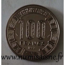 TCHAD - KM 3 - 100 FRANCS 1982 - Gazelles