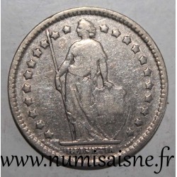 SCHWEIZ - KM 24 - 1 FRANC 1944 B - Berne