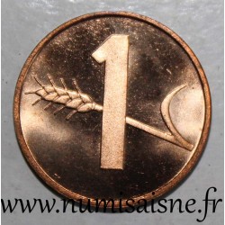 SCHWEIZ - KM 46 - 1 CENTIME 1983