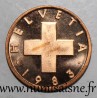 SCHWEIZ - KM 46 - 1 CENTIME 1983