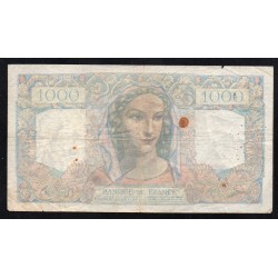 FRANCE - PICK 130 - 1000 FRANCS MINERVE ET HERCULE - 14/06/1945